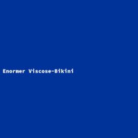 Enormer Viscose-Bikini