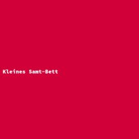 Kleines Samt-Bett