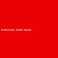Praktische Stahl-Decke