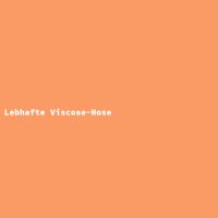 Lebhafte Viscose-Hose