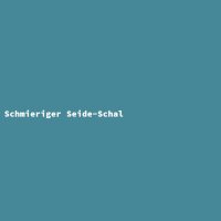 Schmieriger Seide-Schal